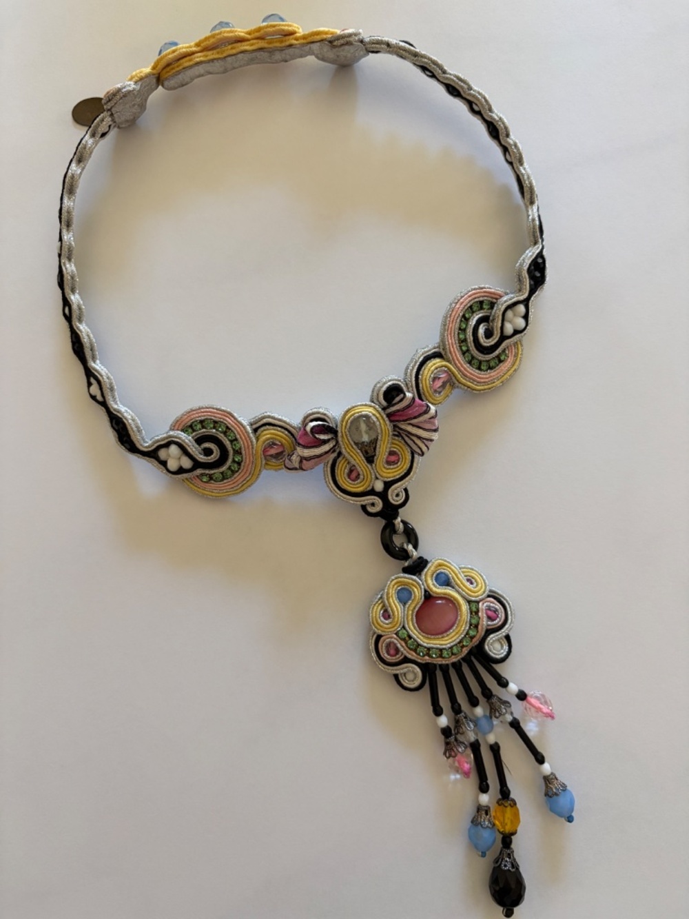 Dori Csengeri Handmade One of a Kind Beaded Necklace